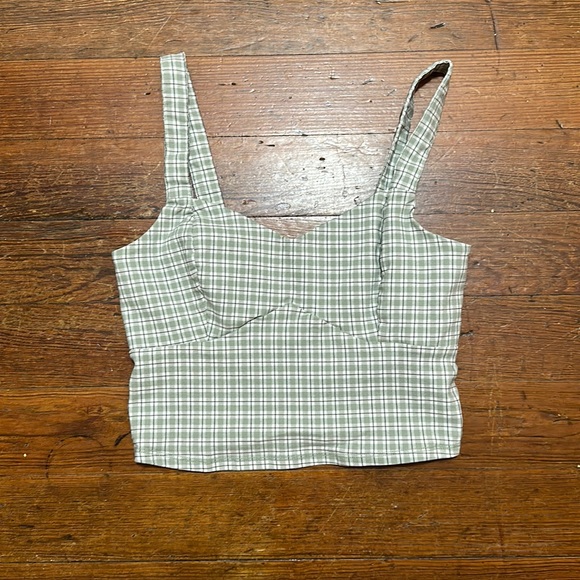 Hollister Tops - Hollister Plaid Tank Top #361N
